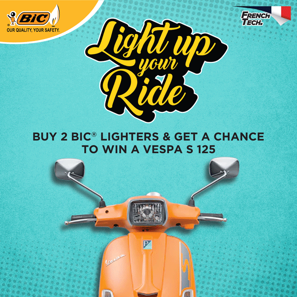 BIC Light Up Your Ride Promo Winners