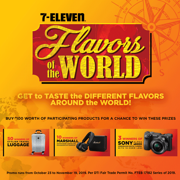 Flavors of the World Promo Winners