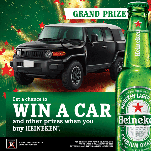 Heineken Holiday Surprises Promo Winners
