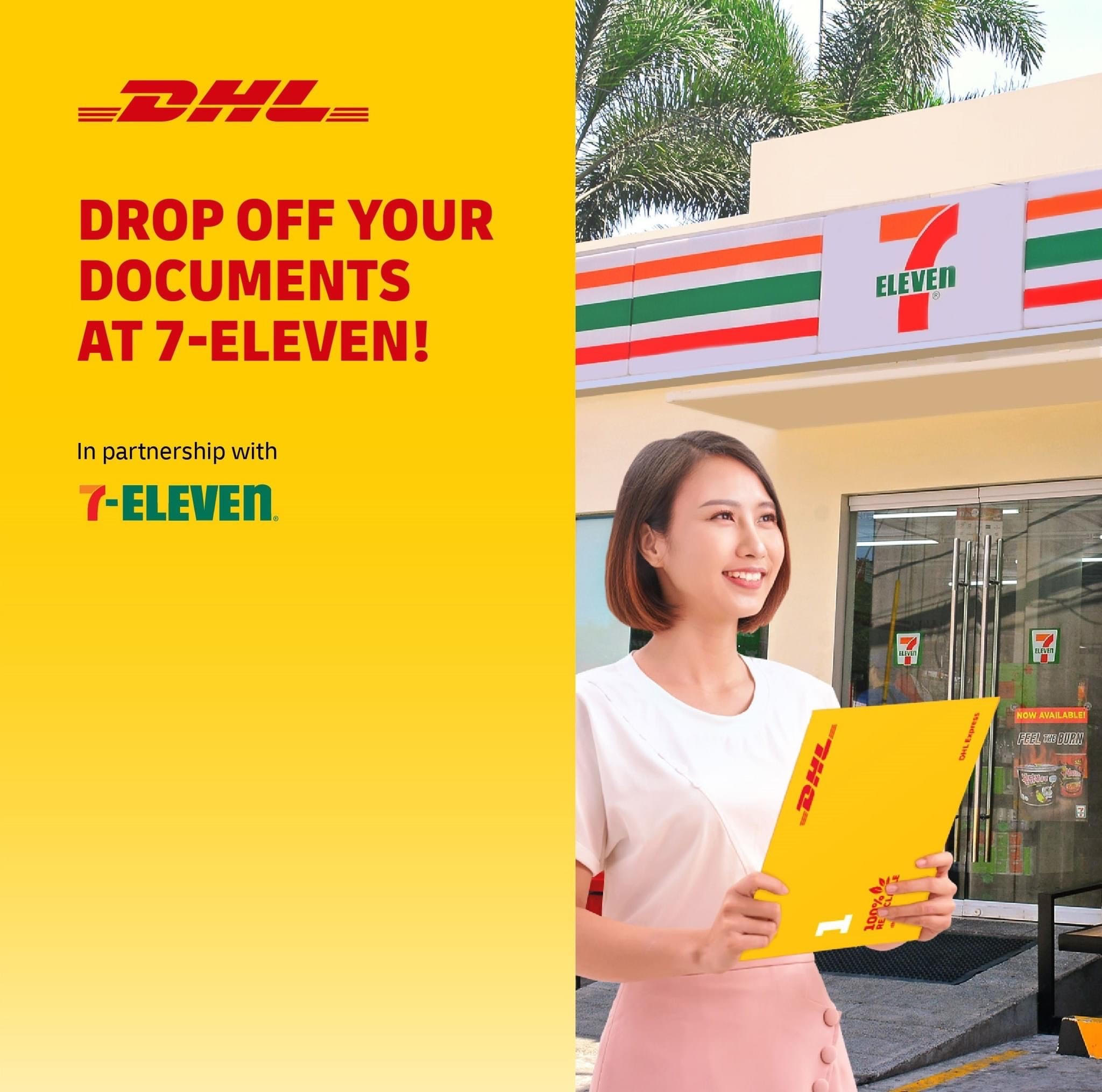 DHL Document Drop Off at Selected Stores